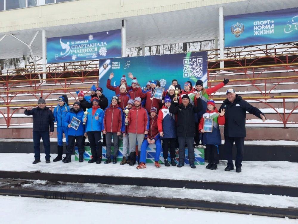 Тюменская область заняла 3 место в общекомандном зачете XI зимней Спартакиады учащихся России по биатлону!