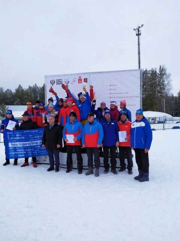 Бронза VII Всероссийской зимней универсиады 2022 по биатлону у Тюменской области!