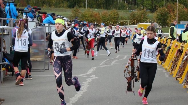 Тюменские юниоры успешно преодолели кросс-спринт на первенстве России по биатлону в Саранске