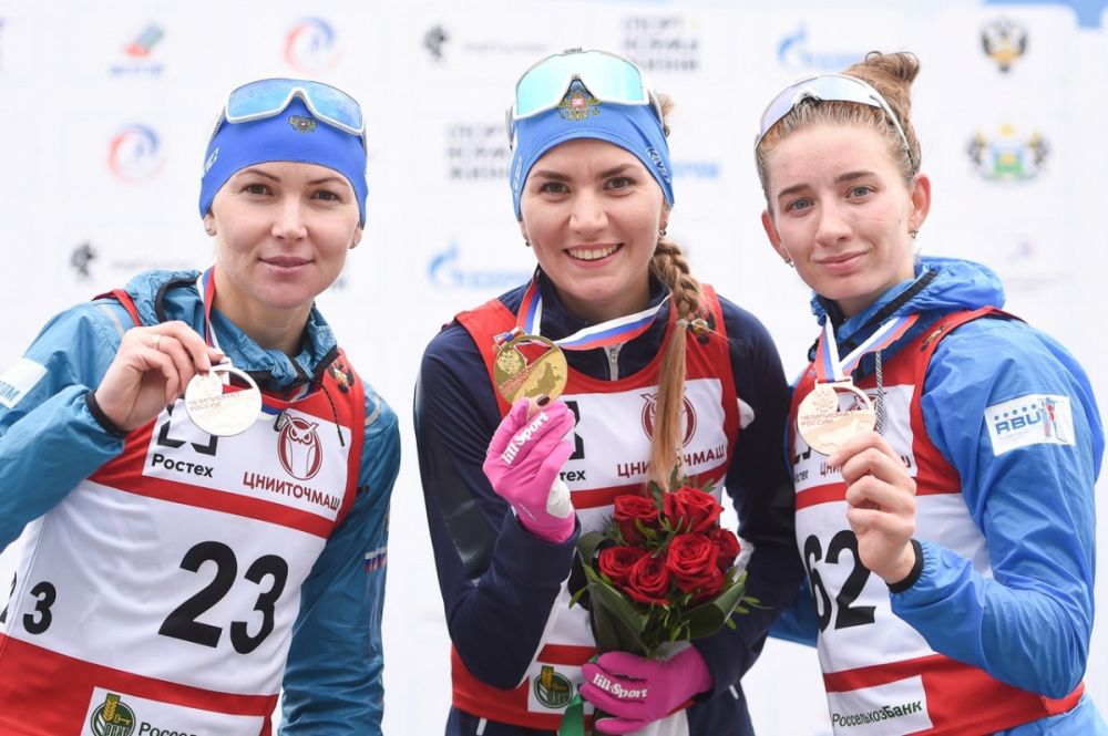 Виктория Сливко стала чемпионкой России по летнему биатлону в Тюмени