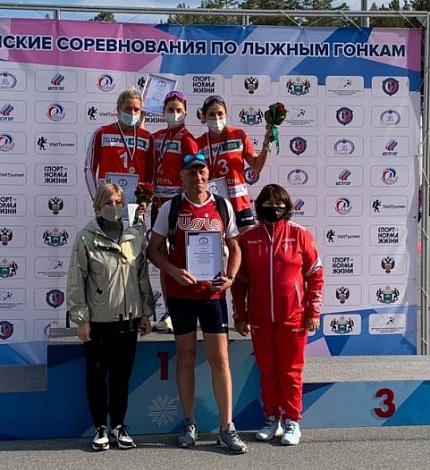 Тюменцы завоевали первую медаль на Всероссийских соревнованиях по лыжным гонкам (лыжероллеры)