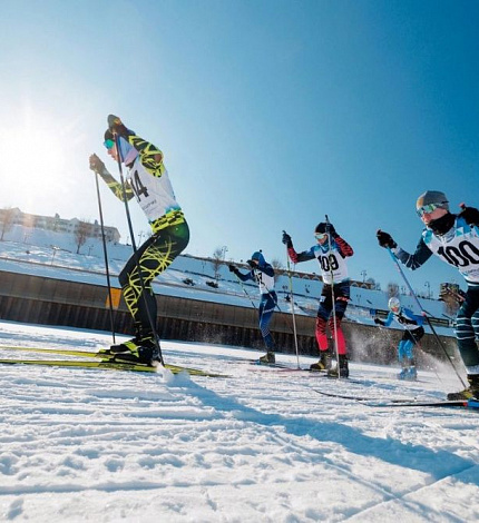 Соревнования по лыжным гонкам "Битва на Туре"