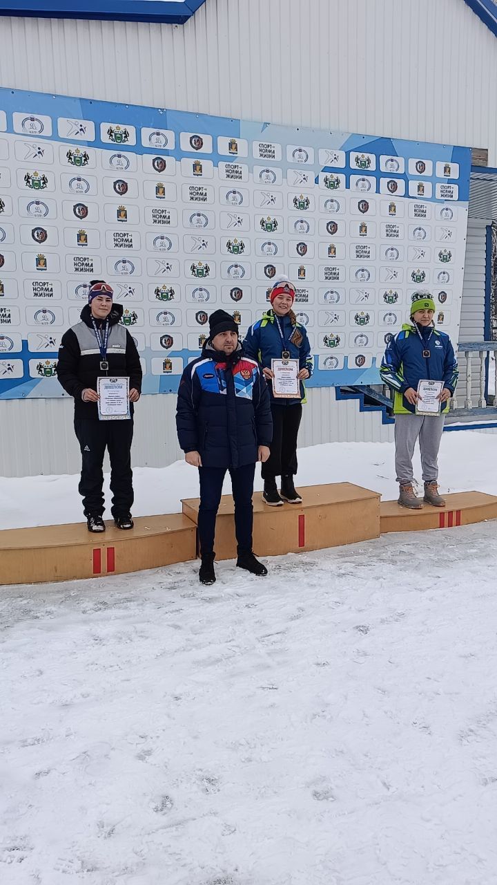 Областные соревнования по лыжным гонкам в Упорово