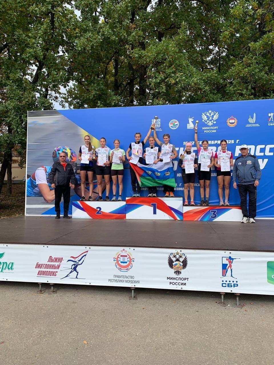 Команда ОСШОР Носковой – чемпионки России в эстафете среди девушек!