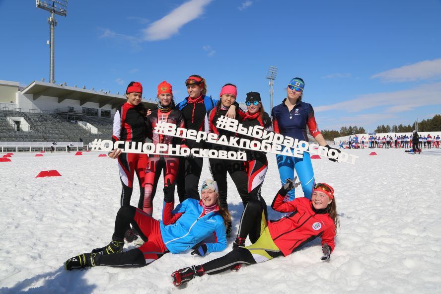 В Тюмени состоялось грандиозное состязание по лыжным гонкам