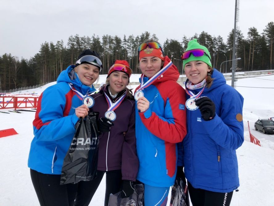 Тюменки взяли «серебро» в командной гонке на Первенстве России по биатлону «Кубок Росавтодора»