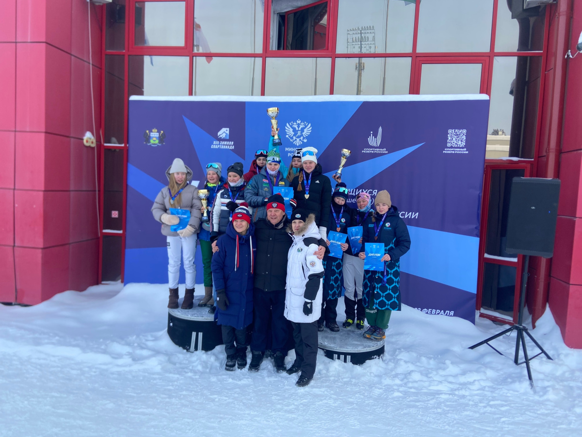 Лыжницы ОСШОР Носковой взяли эстафетную бронзу!