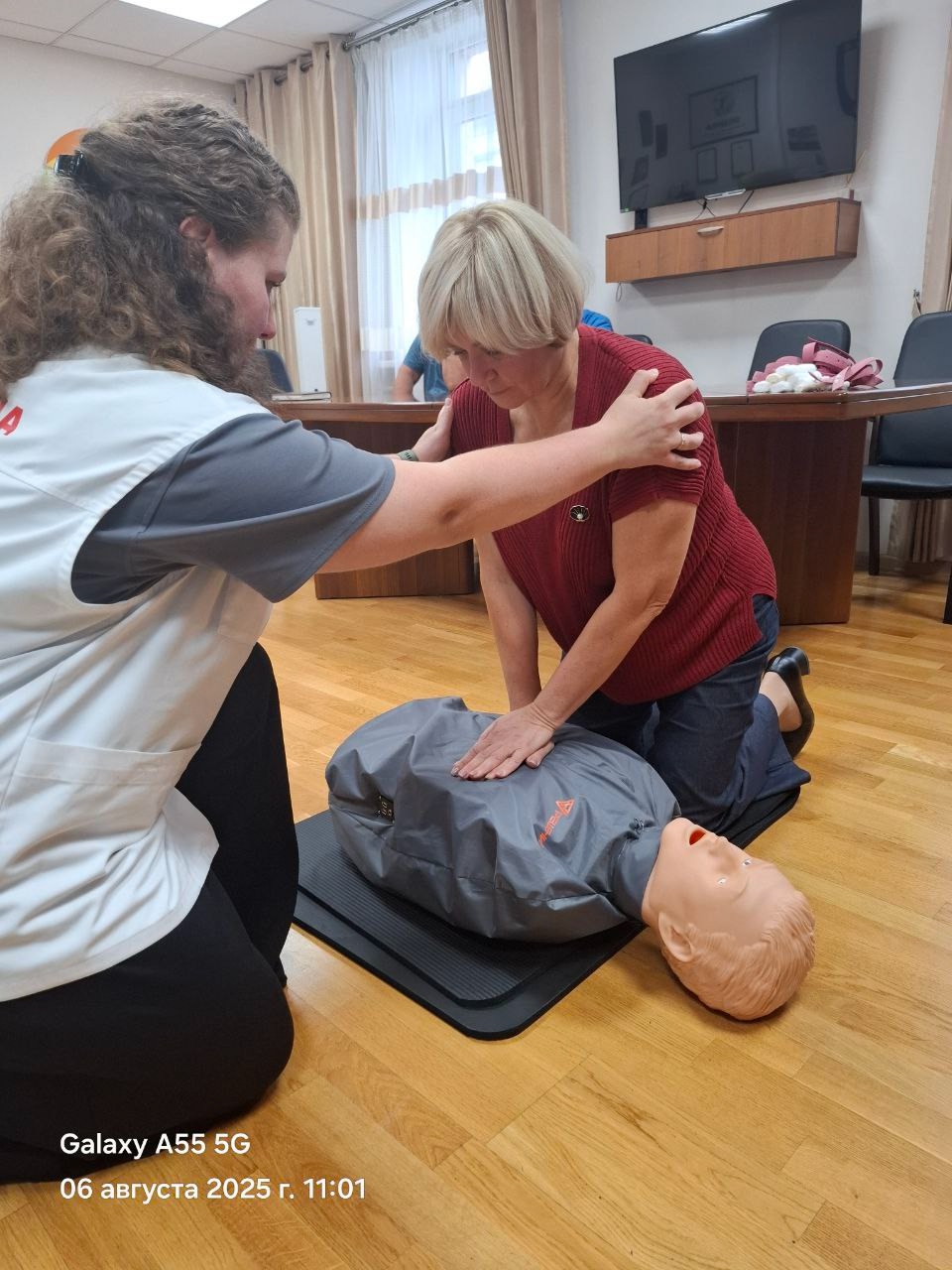 Мастер-класс по оказанию первой помощи и элементарным приемам самопомощи